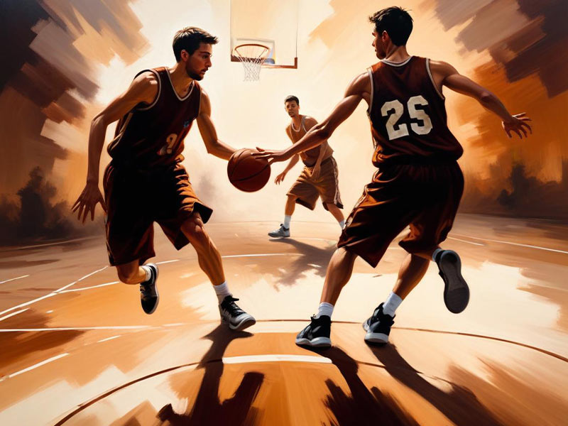 活久见！一名NCAA球员带着特殊的皮质面罩进行比赛